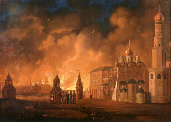 Московский пожар 1812 г. А. К. Айвазовский, 1851