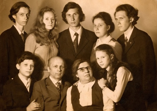 Семья Каледа. 1975 г.