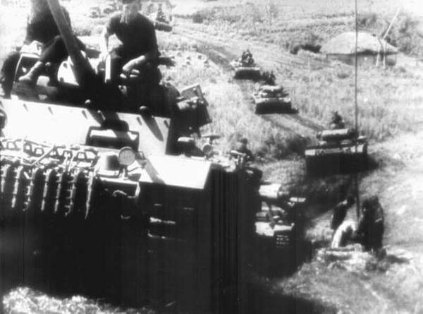 Немецкие танки в излучине Дона