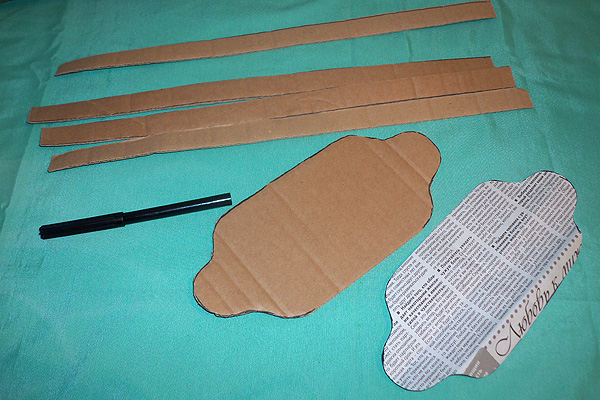 Как сделать сундук из бумаги и картона