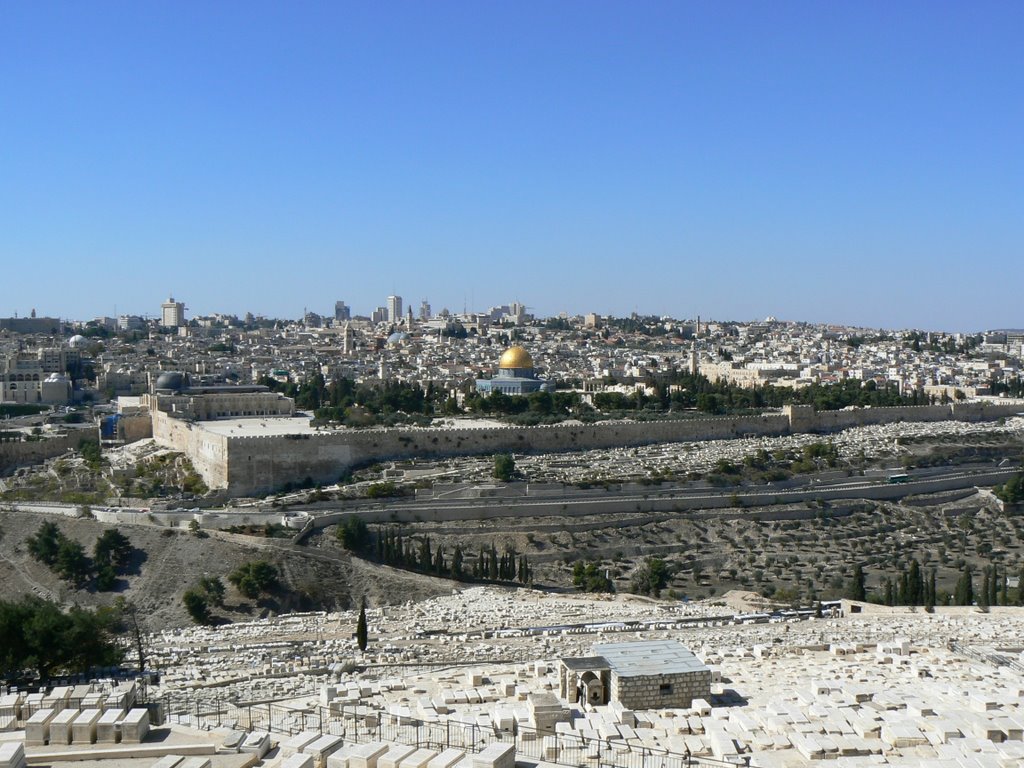 Вид на Иерусалим с Елеонской горы. panoramio.com, фото: agus75 