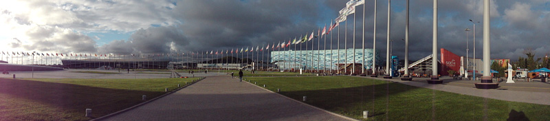 Олимпийский парк. Фото автора