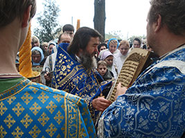 Чтение Евангелия на праздник Казанской иконы Божией Матери, 2007 год