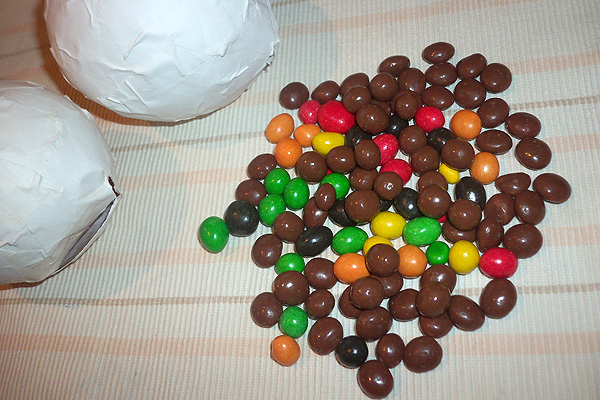 Гигантская конфета M&M’s с вкуснейшим арахисом своими руками